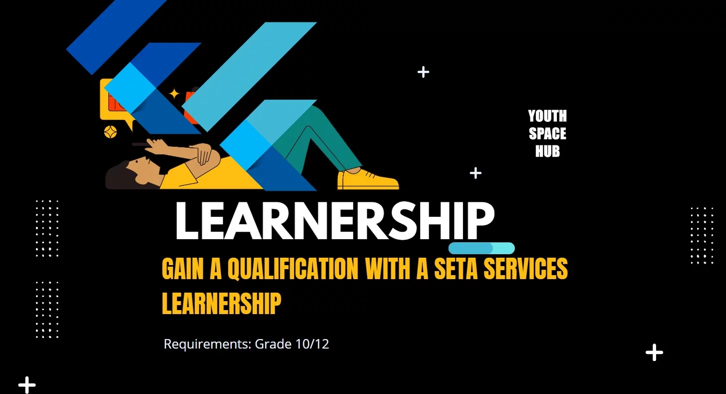 Gain a Qualification: Choose from our selection of accredited  Learnership